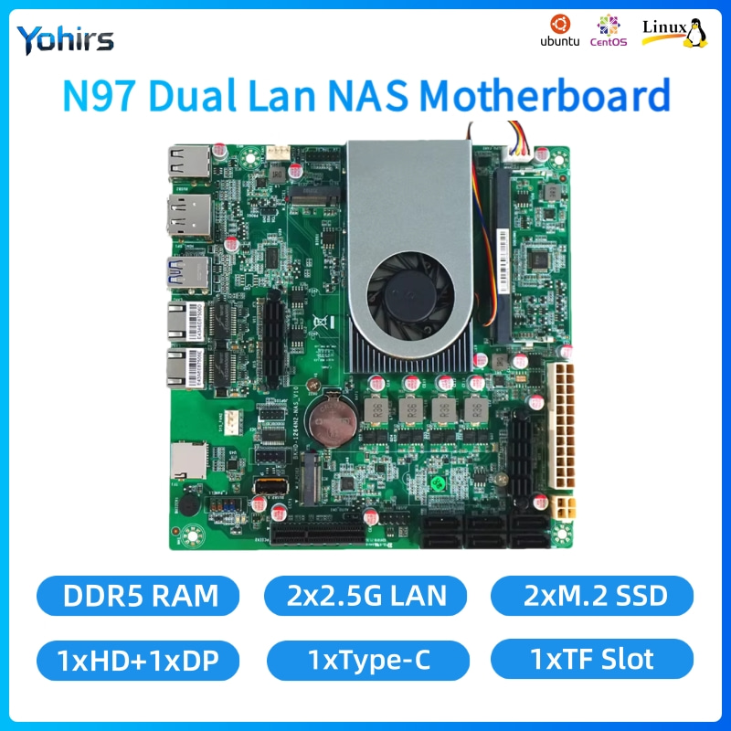 Mini Itx Dual 2.5G Nas Motherboard - 요히르스 NAS 마더보드 미니 ITX 인텔