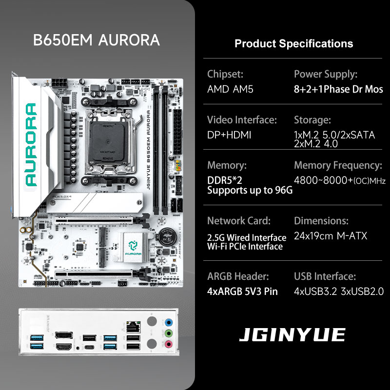 게이밍 B650 MATX AMD AM5 DDR5 메인보 - Am5 Micro Atx Pcie 5.0 Motherboard 리뷰 및 가격