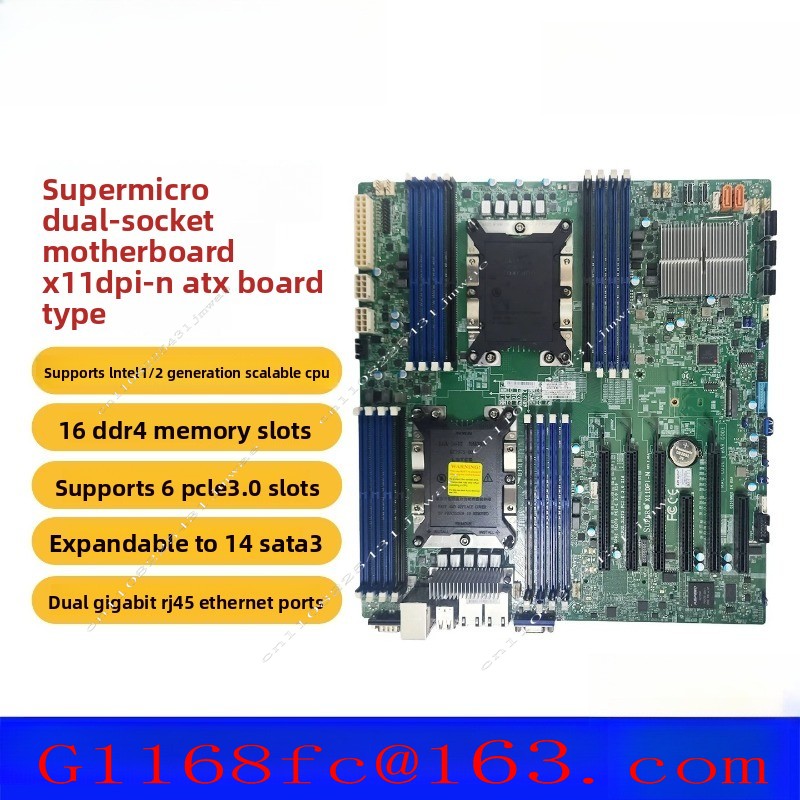 고품질 전문가용 X11DPI-N 듀얼 서버 마더보드 ( - C621 Dual Cpu Motherboard 리뷰 및 가격