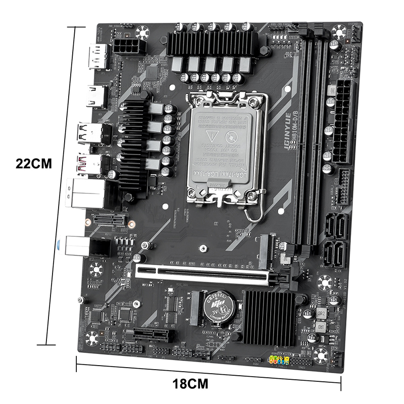 JGINYUE H810M-D/B M-ATX 게이밍 PC - Lga1851 Gaming Motherboard 리뷰 및 가격