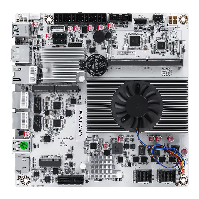 8베이 NAS 미니 ITX 마더보드 인텔 코어 I3-N - Mini Itx Dual 2.5G Nas Motherboard 리뷰 및 가격