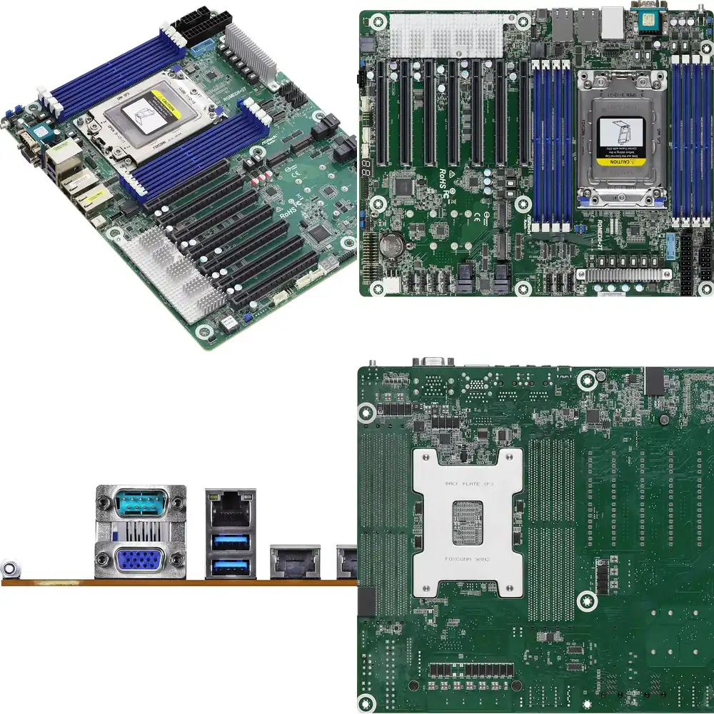 오리지널 ASRock Rack ROMED8-2T EPY - Dual Socket Sp3 Epyc Motherboard 리뷰 및 가격
